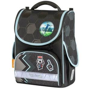 Ghiozdan neechipat Tiger Nature Quest Lite, dimensiune 35 x 31 x 19 cm, motiv Football Match imagine