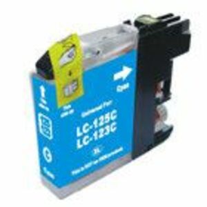 Cartus compatibil Brother LC123XL Cyan ink imagine