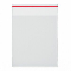 Pungi BOPP cu clapeta adeziva, 280 x 360 x 50 mm, set 100 bucati, 20 microni, transparente/lucioase imagine