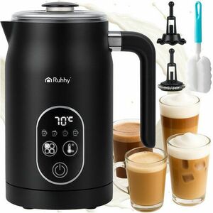 Aparat electric pentru spuma lapte, 4 in 1, 500W, afisaj LED, temperatura reglabila imagine