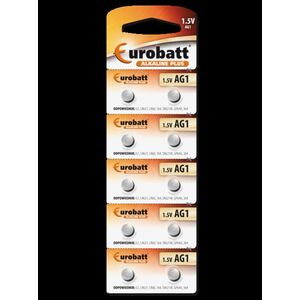 Baterie alcalina AG1 Plus, set 10 bucati, 1.5V imagine