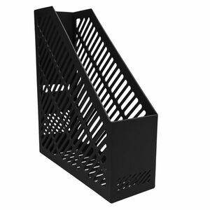 Suport vertical pentru documente, 80 x 250 x 300 mm, negru imagine