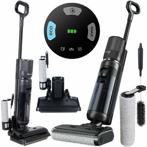 Aspirator multifunctional cu spalare, fara fir, 200W, 16 kPa, 2 rezervoare, autocuratare imagine