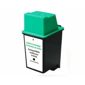 Cartus compatibil HPC 26 (51626) BK REM Ink, Black imagine