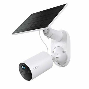 Camera exterior wireless WiFi cu iluminare duala si panou solar TAPO C410 KIT, 3 MP, 3.17 mm, IR/Lumina calda 9.1 m, microfon si difuzor, sirena 94 dB, acumulator 2.5 W, slot card imagine