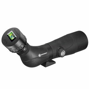 Luneta terestra Bresser Spektar 15-45x60 + camera WiFi pentru ocular, 45 grade imagine