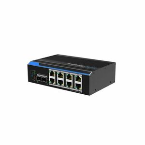 Switch industrial Gigabit cu 8 porturi UTP7208GE, 2 porturi SFP, 24 Gbps, 18 Mpps, cu management imagine