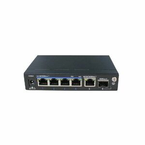 Switch Gigabit cu 4 porturi PoE+ UTP3306TS-PSB, 1 port uplink, 1 port SFP, 60 W, 12 Gbps, 8000 MAC imagine