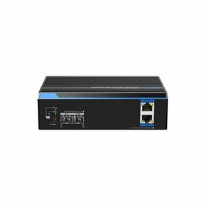 Switch industrial cu 2 porturi PoE+ UTP7202GE-POE, 2x SFP, 60 W, alimentare redundanta imagine