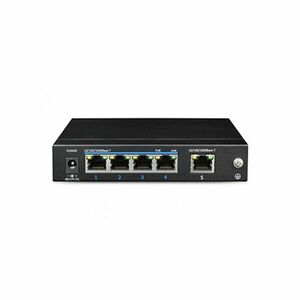 Switch Gigabit cu 4 porturi PoE+ UTP3-GSW0401-TP60, 10 Gbps, 60 W, 2000 MAC, fara management imagine