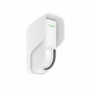 Detector de miscare wireless exterior tip perdea Ajax Curtain Outdoor Jeweller, 8-12 m, 8 grade, IR, microunde, pet immunity, antimasking, 868 MHz, RF 1700 m imagine