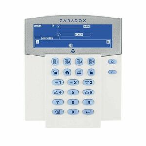 Tastatura LCD wireless Paradox K38M, 32 zone, 2 partitii imagine