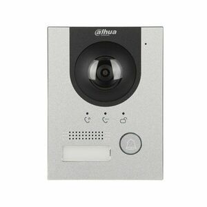 Videointerfon de exterior IP Dahua VTO2202F-P-S3, 1 familie, 2MP, aparent/incastrat, 2 fire, PoE, unghi 168.6 grade, slot card imagine
