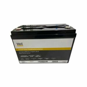 Acumulator LiFePo4 Well BAT-LI-12.8V100AH-WL, 12.8 V, 100 Ah, 2000 cicluri imagine