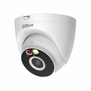 Camera supraveghere IP WiFi 6 Dome cu iluminare duala Dahua IPC-HDW1539DA-SAW-IL, 5MP, 2.8 mm, IR/lumina alba 30m, microfon, slot card imagine