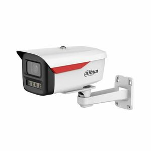 Camera supraveghere exterior IP Dahua WizColor IPC-HFW2649M-S-LED-0360B-B-PRO, 6 MP, 3.6 mm, Iumina alba 50 m, microfon, slot card, IP67, PoE imagine