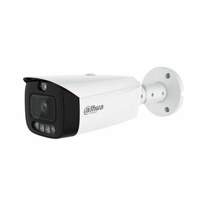 Camera supraveghere exterior IP Dahua WizColor TiOC PRO IPC-HFW3449T1-AS-PV-0280B-PRO, 4 MP, 2.8 mm, IR / Iumina alba 50 m, microfon si difuzor, slot card, alarma, IP67, PoE+ imagine