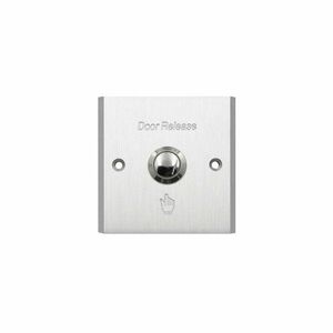 Buton cerere iesire LinkPower ML-902, aluminiu, NO/COM, 12V imagine