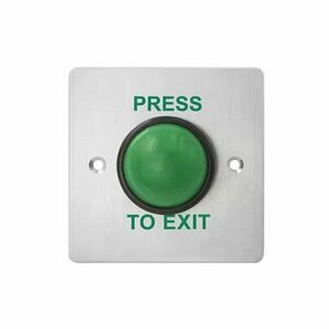 Buton cerere iesire exterior tip ciuperca LinkPower ML-915, NO/NC/COM, 12 V, otel inoxidabil, rezistent la apa imagine