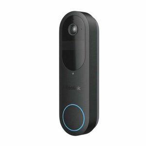 Sonerie wireless WiFi Dual Band Reolink Video Doorbell D340B, 4 MP, 1.2 mm, 2.4/5 GHz, 7000 mAh, PIR, microfon si difuzor, slot card, detectie miscare imagine