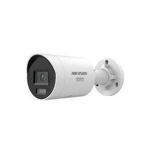 Camera supraveghere exterior IP cu iluminare duala Hikvision ColorVu DS-2CD2047G3-LI2UY, 4 MP, 2.8 mm, IR/lumina alba 40 m, slot card, ONVIF, PoE imagine