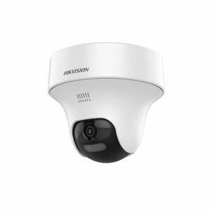Camera supraveghere Dome PT cu iluminare duala Hikvision DS-2CE70K0T-PTLTS, 5 MP, 2.8 mm, IR/lumina alba 25 m, microfon si difuzor imagine