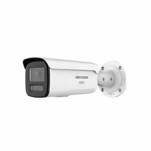 Camera supraveghere exterior IP cu iluminare duala Hikvision DS-2CD2T87G3-LIY, 8 MP, 2.8 mm, IR/Lumina alba 60 m, slot card, PoE imagine