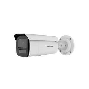 Camera supraveghere exterior IP cu iluminare duala Hikvision AcuSense DS-2CD2T43G2-2LI, 4 MP, 2.8 mm, IR/lumina alba 60 m, slot card, PoE imagine