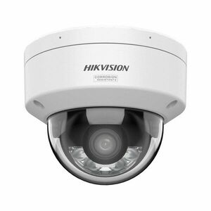 Camera supraveghere IP Dome cu iluminare duala Hikvision ColorVu DS-2CD2187G3-LIS2UY, 8 MP, 2.8 mm IR/lumina alba 30 m, slot card, microfon dual, anti-coroziune, PoE imagine