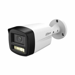 Camera supraveghere exterior cu iluminare duala Dahua HAC-HFW1500TLM-IL-A-0360B-S3-DIP, 5MP, 3.6 mm, IR/lumina alba 40 m, microfon imagine