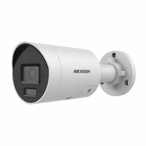 Camera supraveghere exterior IP Hikvision AcuSense DS-2CD2086G2H-I2U-SL, 8 MP, 2.8 mm, IR 40 m, microfon si difuzor, slot card, PoE, sirena, lumina stroboscopica imagine