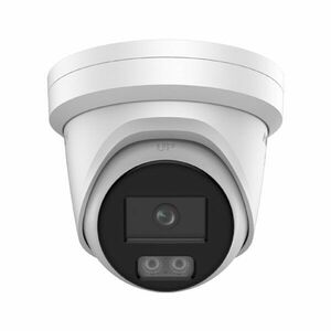 Camera supraveghere IP Dome cu iluminare duala Hikvision ColorVu DS-2CD2347G3-LIY, 4 MP, 2.8 mm, IR/lumina alba 30 m, slot card, anti-coroziune, PoE imagine