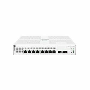 Switch rackabil Gigabit PoE+ cu 8 porturi HPE Aruba Instant On 1930 JL681A, 2 porturi SFP, 20 Gbps, 14.88 Mpps, 1U, 8k MAC, cu management imagine