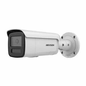 Camera supraveghere exterior IP Hikvision AcuSense DS-2CD2T46G2H-IS2U/SL, 4 MP, 2.8 mm, IR 60 m, microfon dual si difuzor, slot card, sirena, lumina stroboscopica, PoE imagine