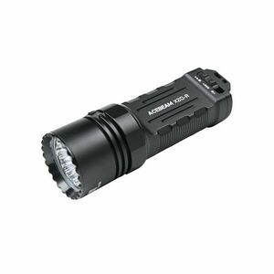 Lanterna profesionala reincarcabila Acebeam X20-R Black Luxeon HL4X, 10000 lumeni, 440 m imagine
