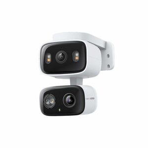 Camera supraveghere smart PT wireless cu lentila duala Tp-Link Tapo Starlight C246D, 3 MP, 2.8 mm, 6 mm, IR, 12 m, microfon si difuzor, sirena 99 dB, slot card imagine