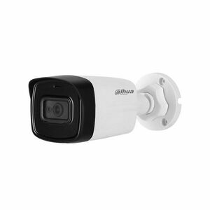 Camera supraveghere exterior Dahua HAC-HFW1800TL-A, 8 MP, 2.8 mm, IR 80 m, microfon, audio prin coaxial imagine