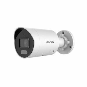 Camera supraveghere IP exterior cu iluminare duala Hikvision ColorVu DS-2CD2047G2H-LIU/SL(4MM)(EF), 4 MP, 4 mm IR/lumina alba 40 m, slot card, microfon si difuzor , PoE, lumina stroboscopica imagine