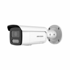 Camera supraveghere exterior IP cu iluminare duala Hikvision ColorVu DS-2CD2T47G2H-LISU/SL(4MM)(EF), 4 MP, 4 mm, IR/lumina alba 60 m, microfon si difuzor, slot card, stroboscop, PoE imagine