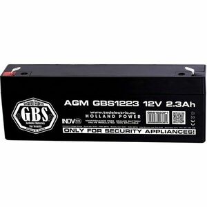 Acumulator pentru sisteme de alarma AGM TED A0114134, 12 V, 2.3 Ah, F1 imagine