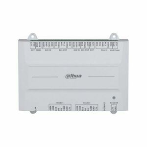 Centrala control acces Dahua ASC4201B-D, o usa bidirectionala, card/amprenta/parola/QR, PoE imagine