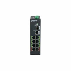 Switch PoE cu 8 porturi Dahua LR2110-8ET-120-V2, 1x SFP, 800 m, 8.8 Gbps, 5.36 Mpps, 120W, fara management imagine