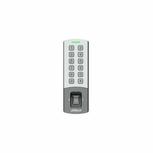 Cititor biometric cu tastatura WiFi standalone Dahua ASI1212M-W, amprenta/card/parola, 13.56 MHz, WiFi, RS-485/Wiegand, 3000 amprente, montaj aplicat imagine