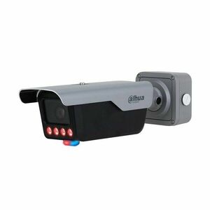 Camera supraveghere exterior IP ANPR LPR motorizata cu iluminare duala Dahua Starlight ITC413-PW4D-Z3, 4 MP, 8-32 mm, recunoastere numere pana la 120 km/h, IR/lumina calda 60 m, microfon si difuzor, alarma , PoE imagine