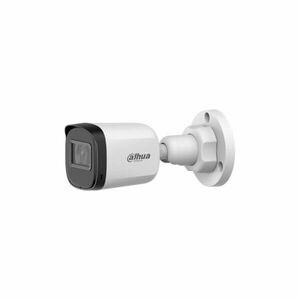 Camera supraveghere exterior HDCVI Dahua HAC-B1A21-U, 2 MP, 2.8 mm, IR 30 m, audio prin coaxial, 12V imagine