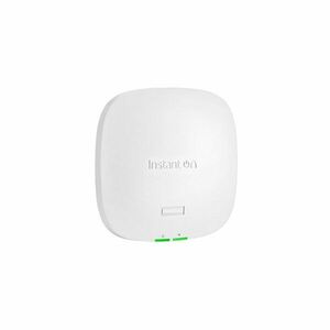 Access Point tri-band HPE Aruba Networking Instant On AP32 S1T28A, Wi-Fi 6E, 2.4/5/6 GHz, 2x2 MU-MIMO, 2.5 GbE, 2.8 Gbps, Smart Mesh, PoE, cu adaptor alimentare imagine