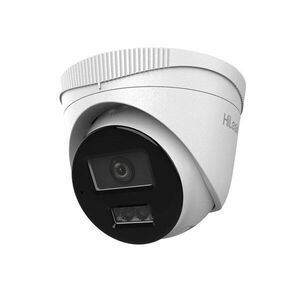 Camera supraveghere IP Dome Hikvision HiLook IPC-T280HAD-LUF/SL, 2 MP, IR/lumina alba 30 m, 2.8 mm, microfon, detectare miscare, PoE imagine