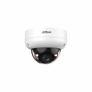 Camera supraveghere IP Dome motorizata cu iluminare duala Dahua WizSense IPC-HDBW3849R-ZAS-IL, 8 MP, 2.7-13.5 mm, IR/lumina alba 50 m, microfon, PoE, slot card imagine
