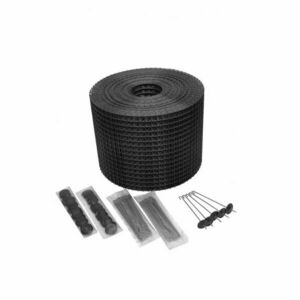 Plasa de protectie panouri fotovoltaice anti pasari, otel zincat 20 cm, lungime 30 metri, cu sistem de fixare inclus imagine