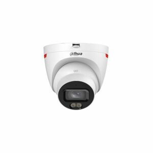 Camera supraveghere IP Dome Dahua WizSense DH-IPC-HDW2649T-S-PRO, 6 MP, 2.8 mm, lumina calda 30 m, microfon, slot card, PoE imagine